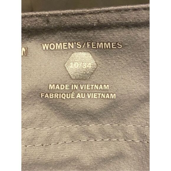 Mountain Hardwear Convertible Hiking Pants Women’s Size 10/34 Olive Green Nylon - Picture 6 of 7